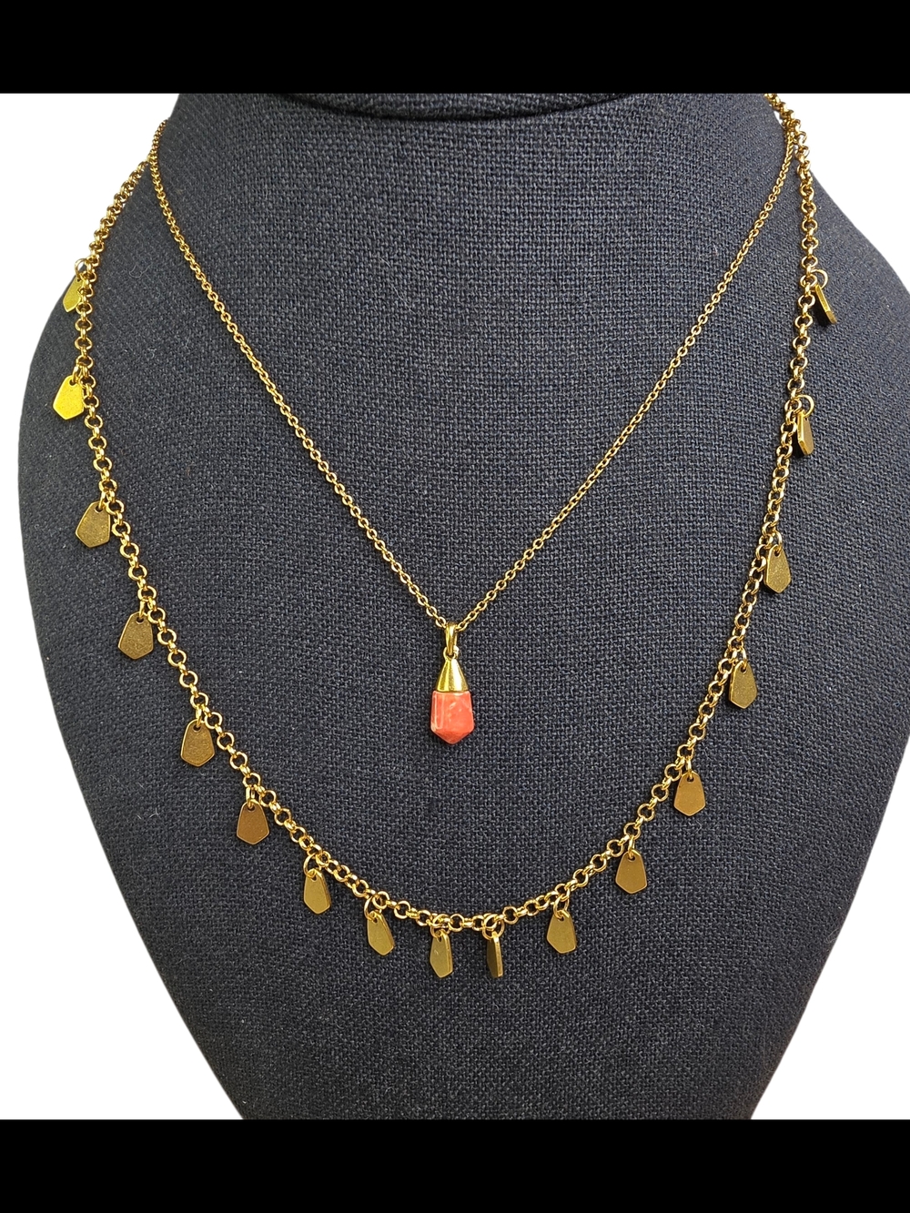 Kendra Scott Freida Double Layer Necklace with  Pendant - Women Jewelry